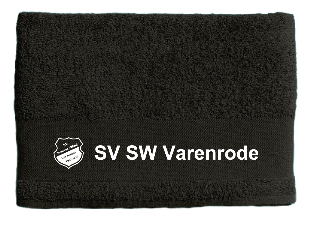 Schwarz-Weiß Varenrode Handtuch 50x100cm