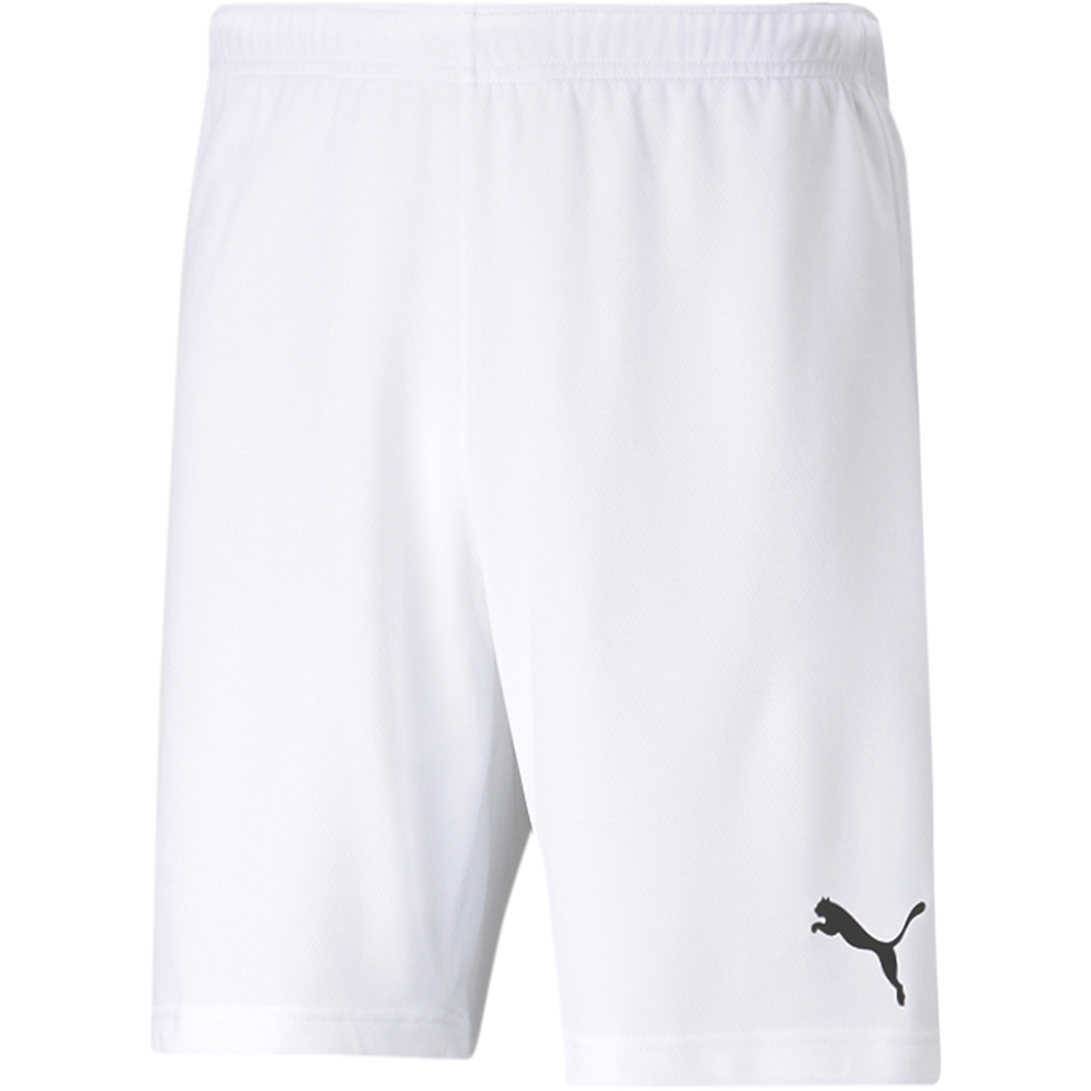 Puma Kinder Shorts teamRISE weiß-schwarz