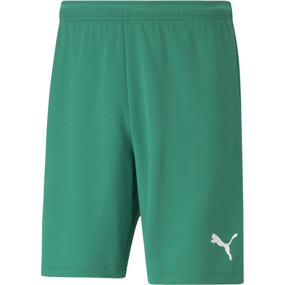 Puma Kinder Shorts teamRISE grün-weiß