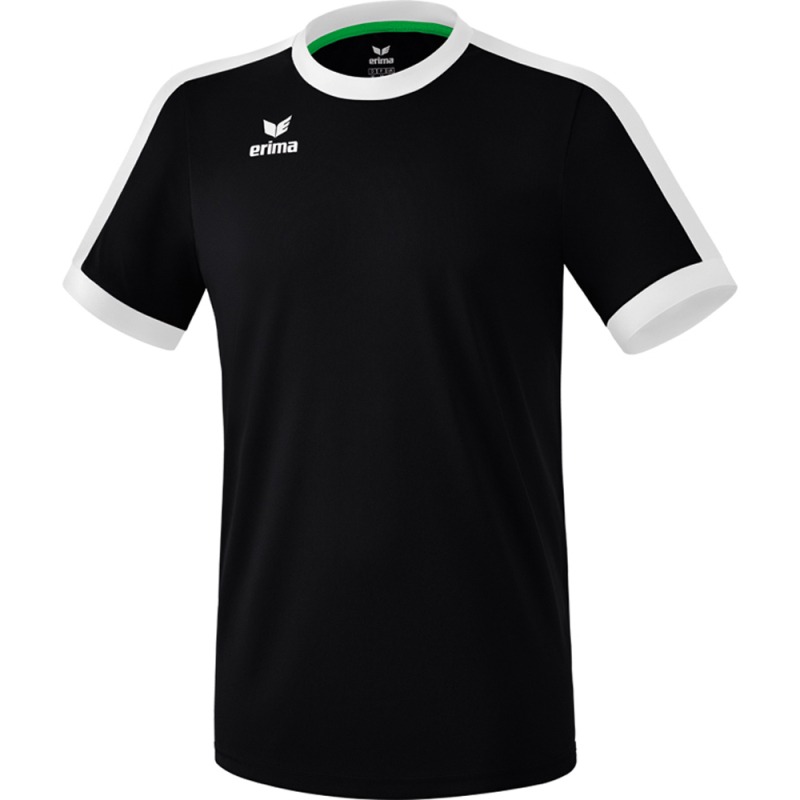 Erima Kinder Kurzarm Trikot Retro Star schwarz-weiß
