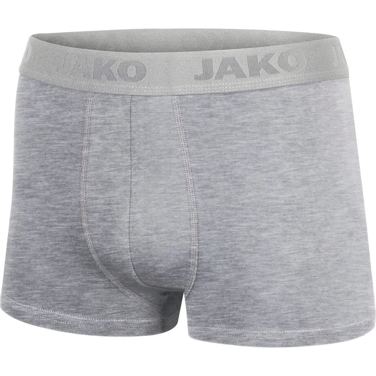 Jako Boxershort Premium 2er Pack grau meliert