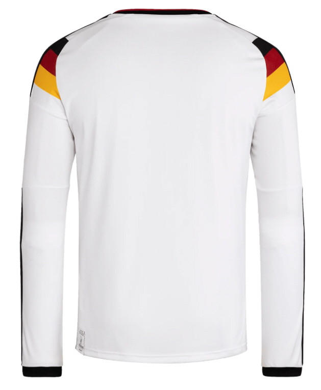 adidas DFB Deutschland Trikot Langarm Home WM 2026 Weiß