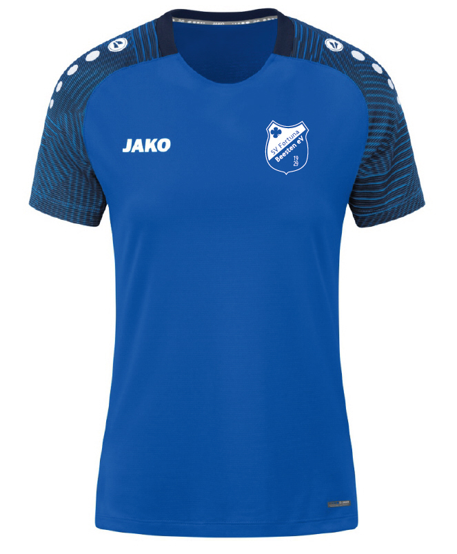 Fortuna Beesten Performance Damen Shirt blau