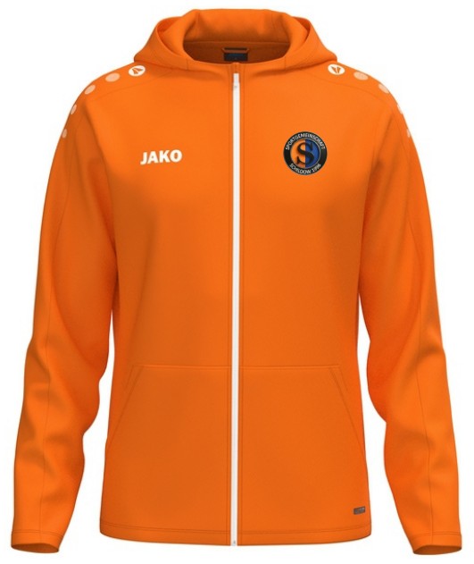 SG Schildow Jako Kapuzenjacke One orange