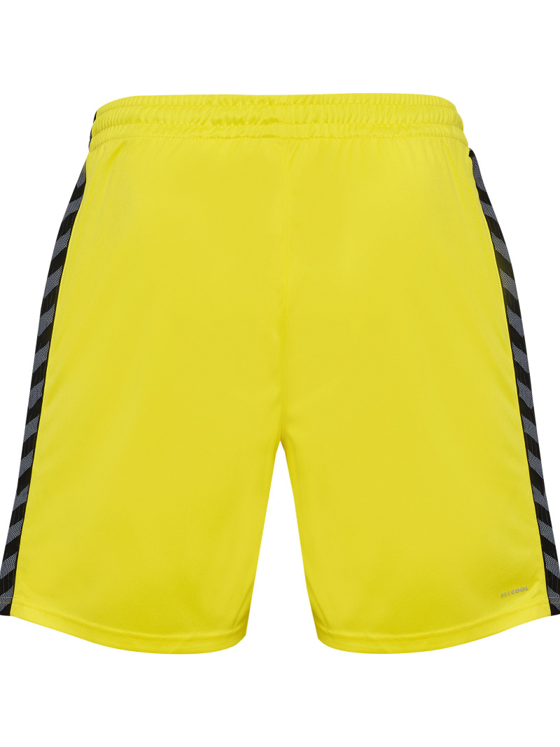 Hummel Hmlauthentic 24 PL Herren Shorts gelb