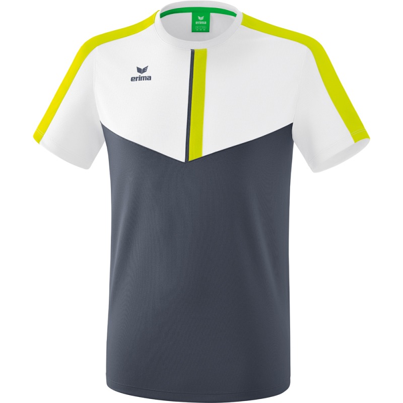 Erima Herren T-Shirt Squad weiß-grau-grün