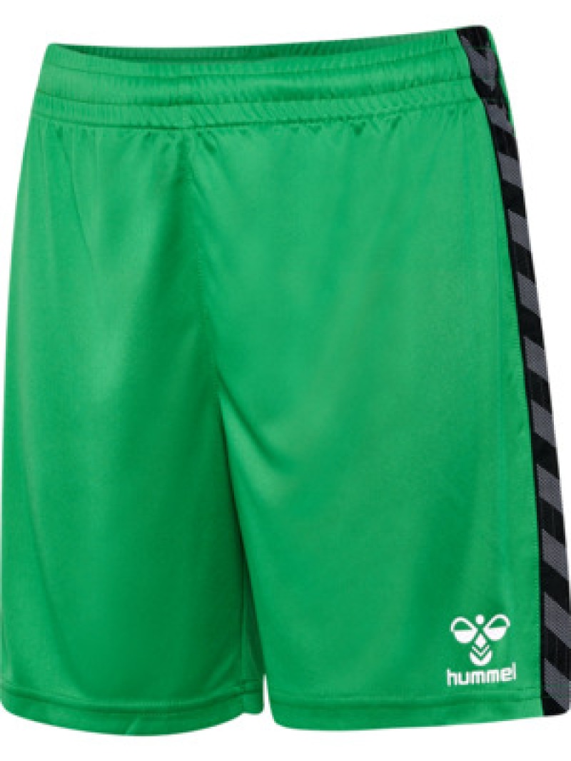 Hummel Hmlauthentic 24 PL Kinder Shorts grün