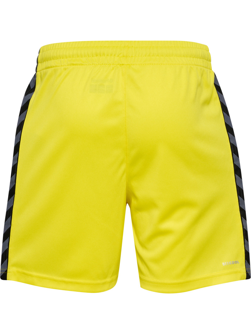 Hummel Hmlauthentic 24 PL Kinder Shorts gelb