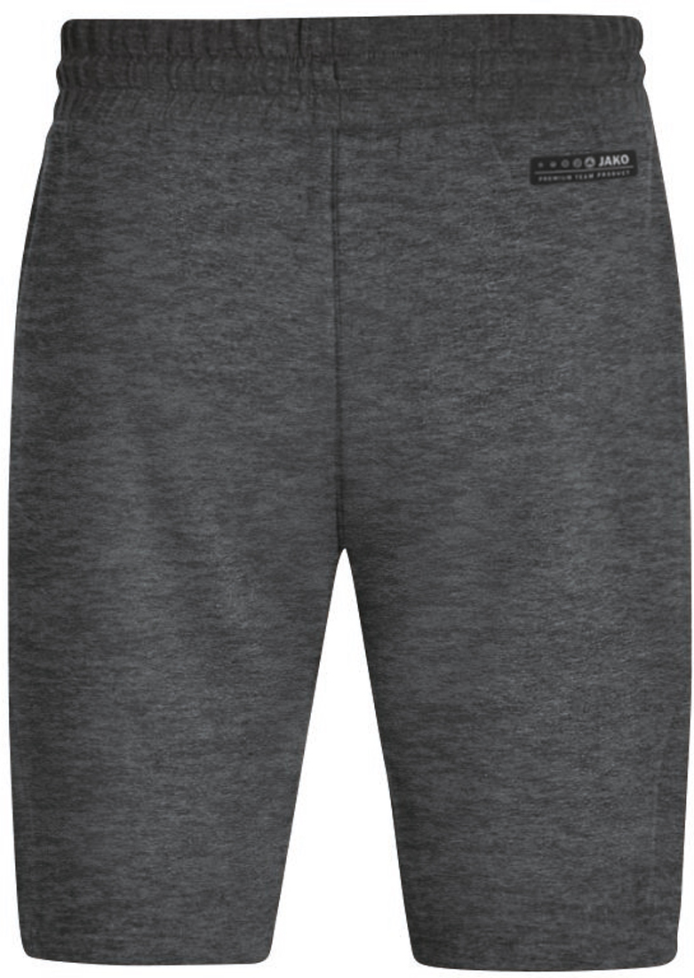 Jako Premium Basics Shorts anthrazit meliert