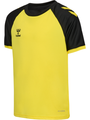 Hummel hmlMATCH League Trikot Kinder blazing yellow/schwarz