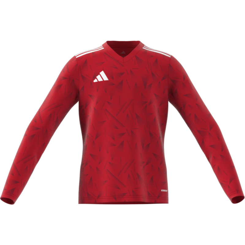 Adidas Kinder Langarm Trikot Team Icon 25 team power red 2-white