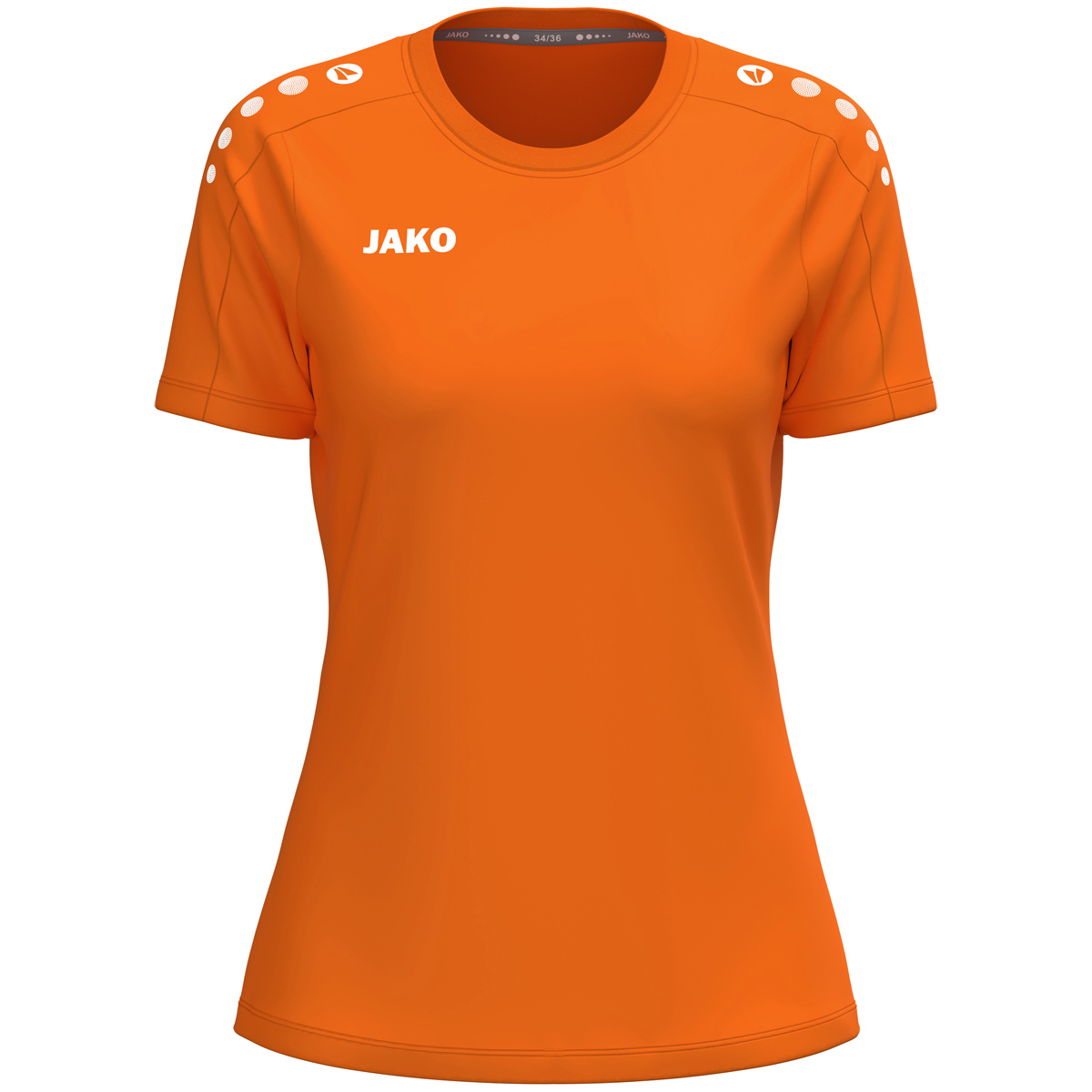 Jako T-Shirt One Cotton Damen neonorange