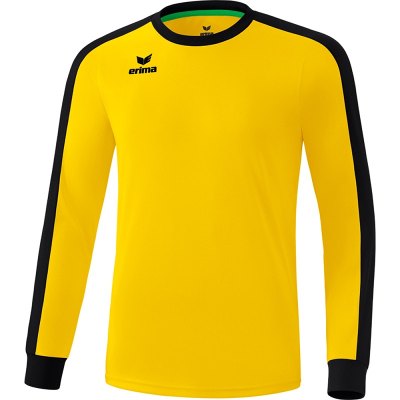 Erima Herren Langarm Trikot Retro Star gelb-schwarz