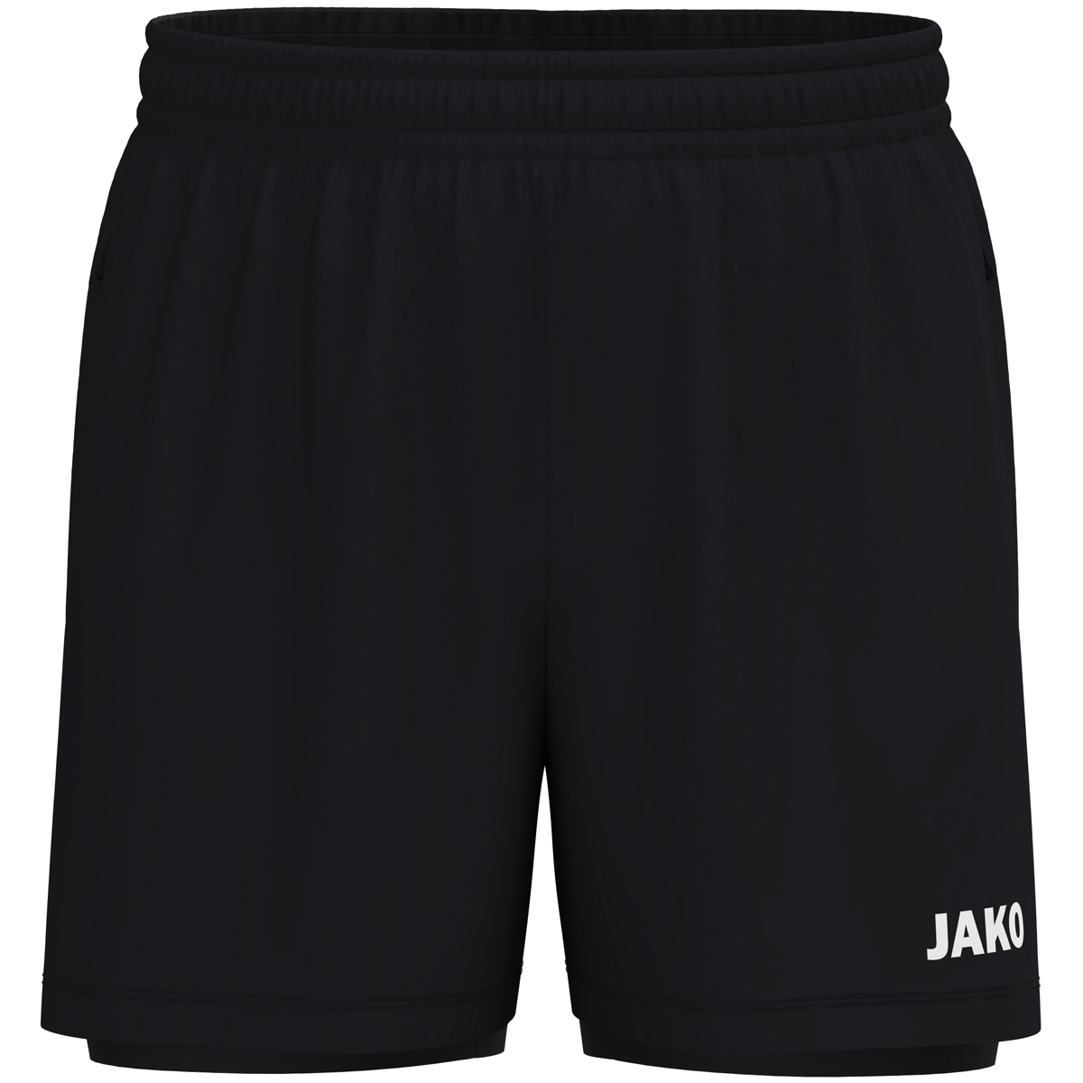 Jako 2-in-1 Short One schwarz