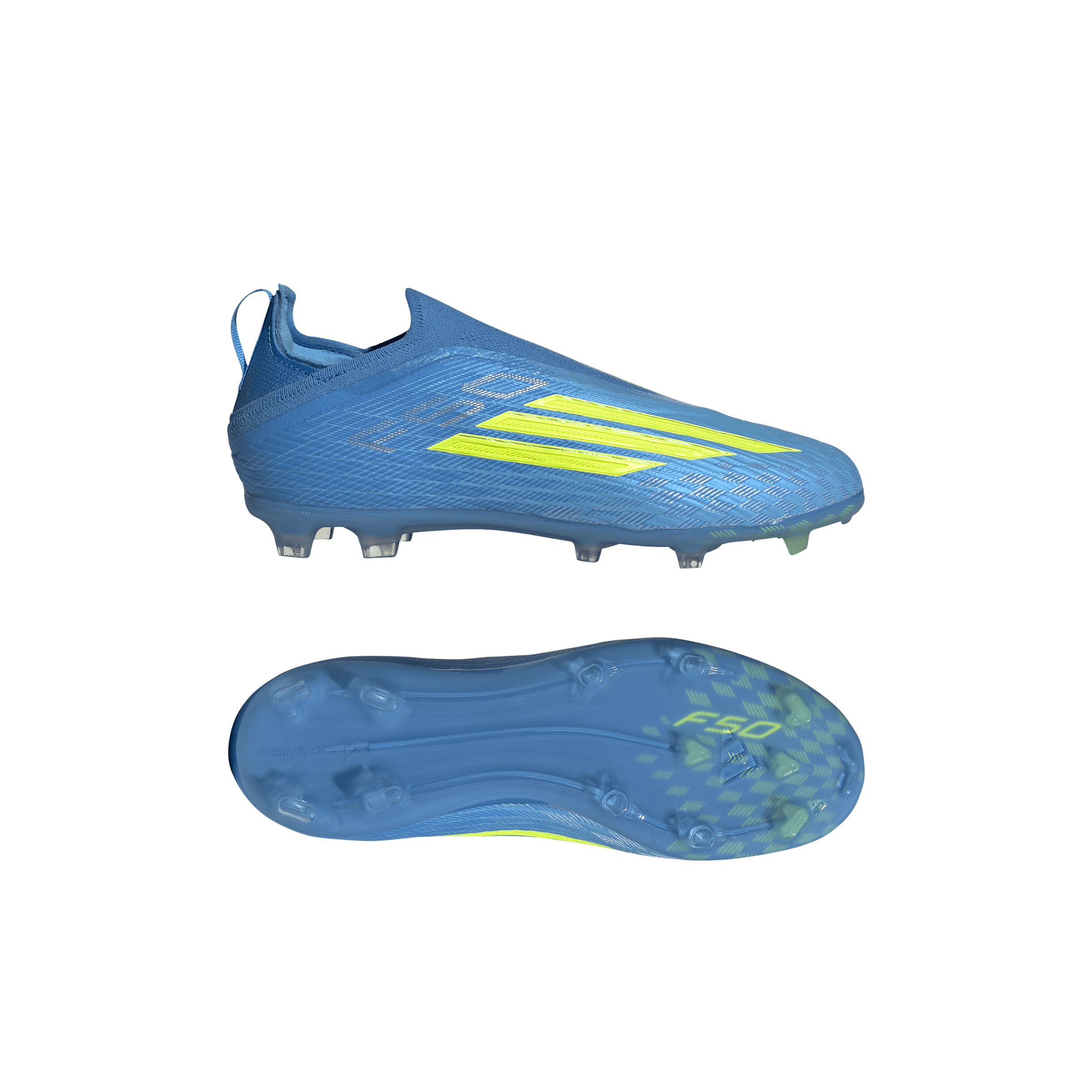 Adidas Fußballschuh F50 Elite LL FG Ice Cold Precision Kinder Blau