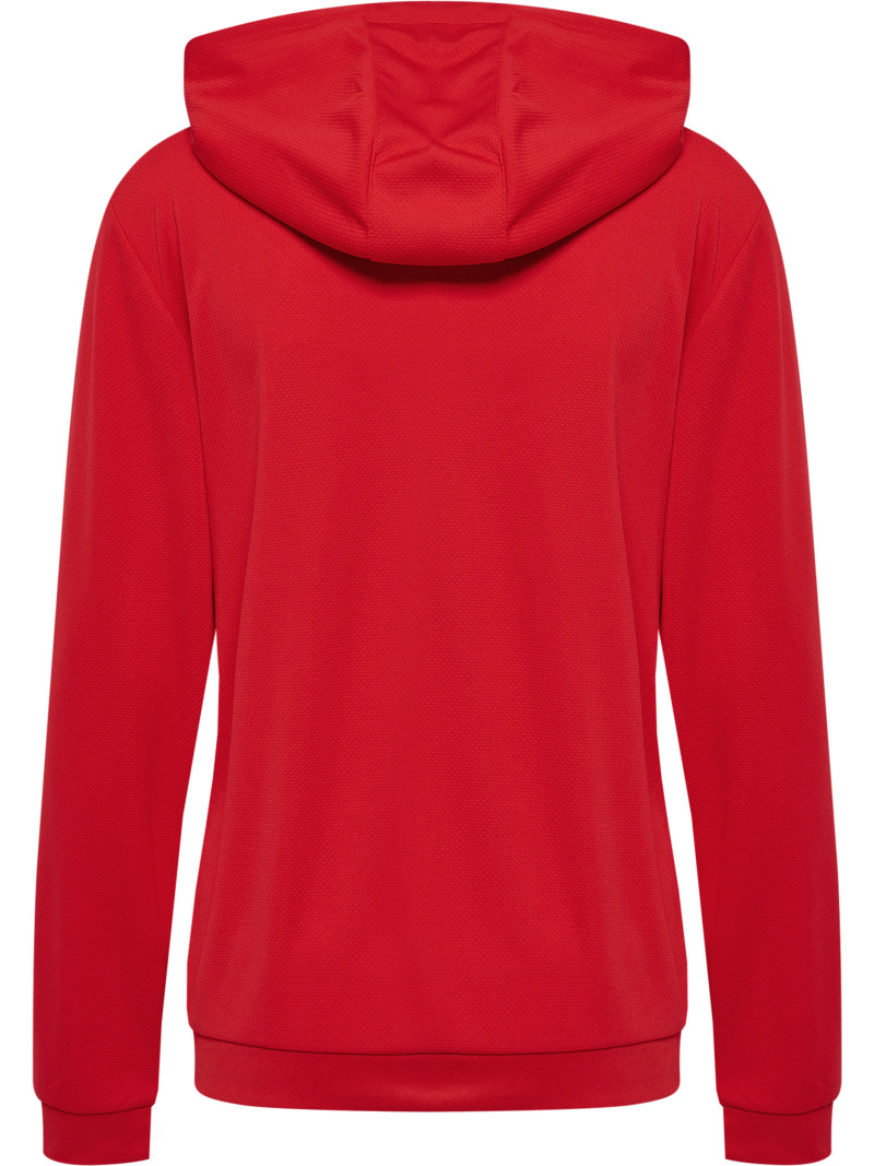 Hummel Hmlauthentic 24 PL Damen Hoodie mit Reißverschluss rot