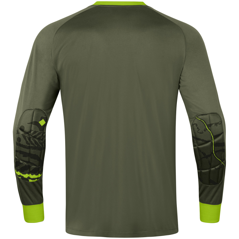 Jako Tropicana TW-Trikot khaki/neongrün
