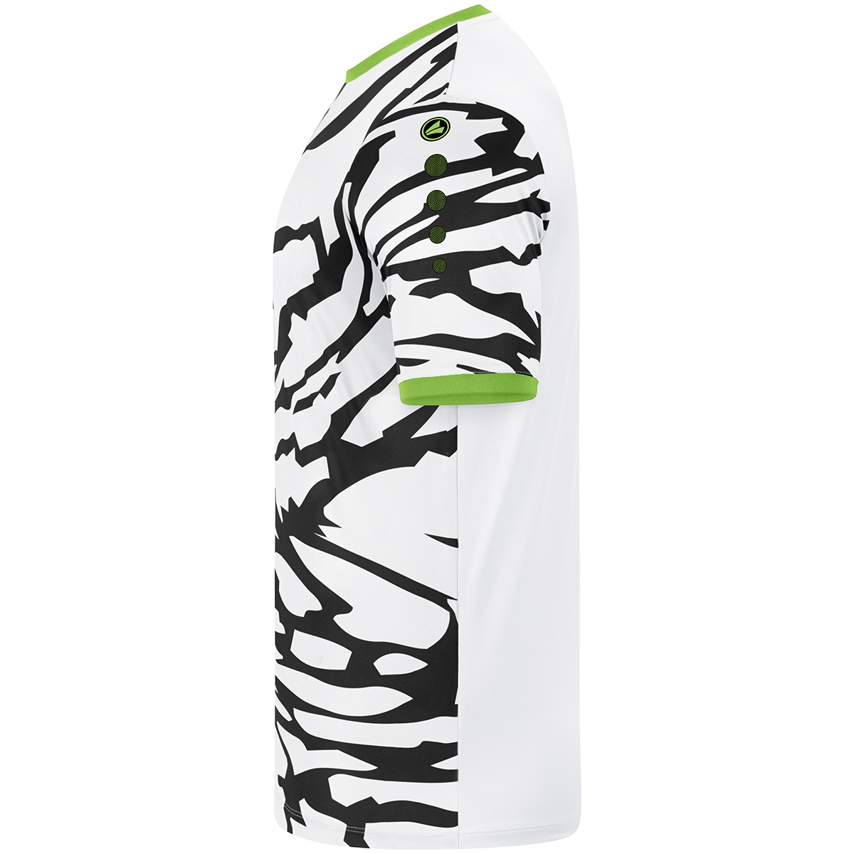 Jako Herren Trikot Animal weiß/schwarz/neongrün