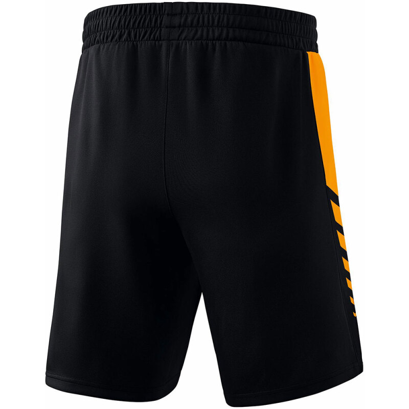 Erima Kinder Training Shorts Six Wings schwarz-orange
