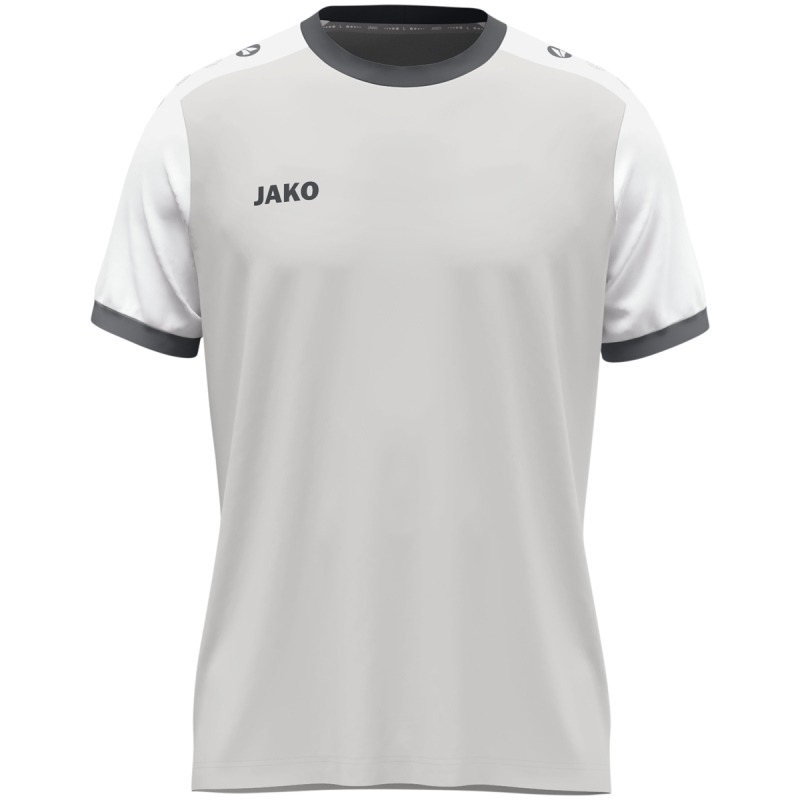 Jako Trikot Dynamic KA hellgrau-weiß-grau