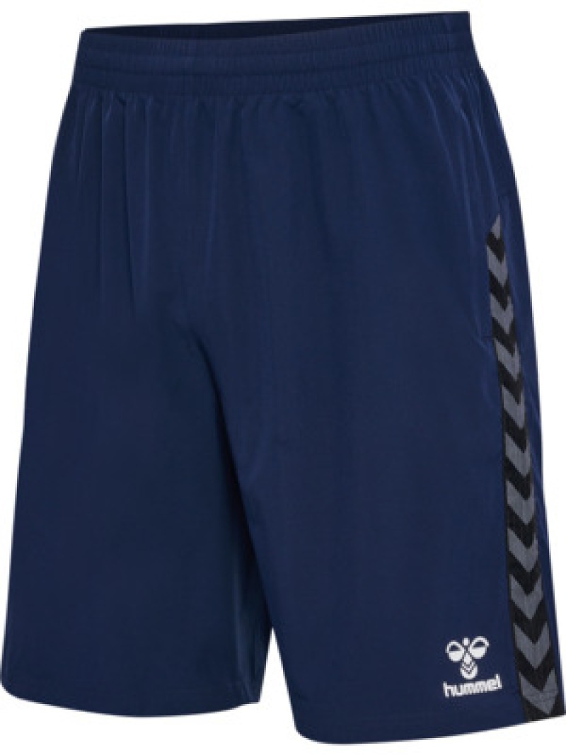 Hummel Hmlauthentic 24 PL Herren Shorts blau