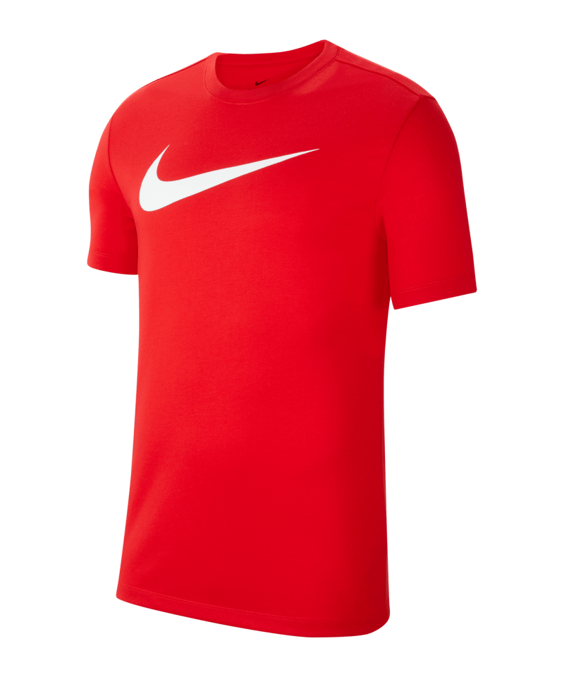 Nike Park 20 Swoosh T-Shirt Kinder red F657