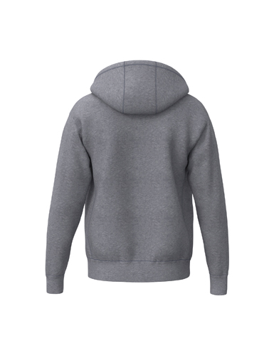 Erima TS Hoodie Jacke grau melange