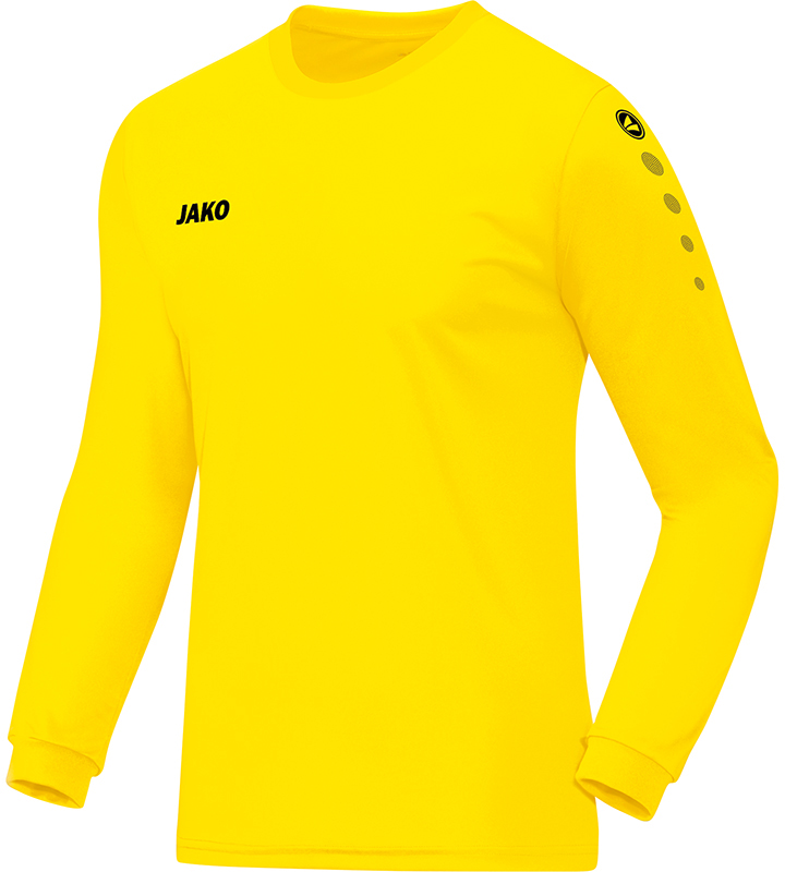 Jako Team Langarm Trikot citro