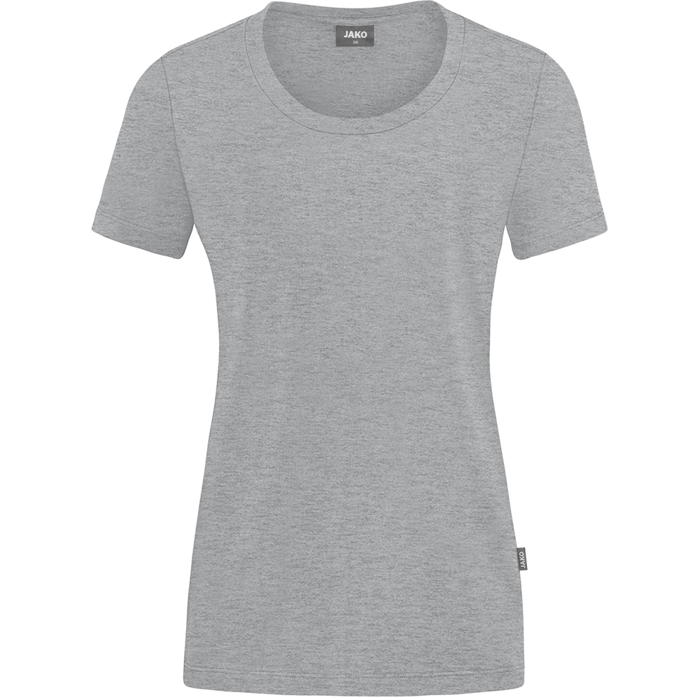 Jako Damen T-Shirt Organic Stretch grau