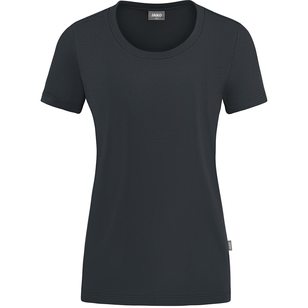 Jako Damen T-Shirt Organic Stretch grau