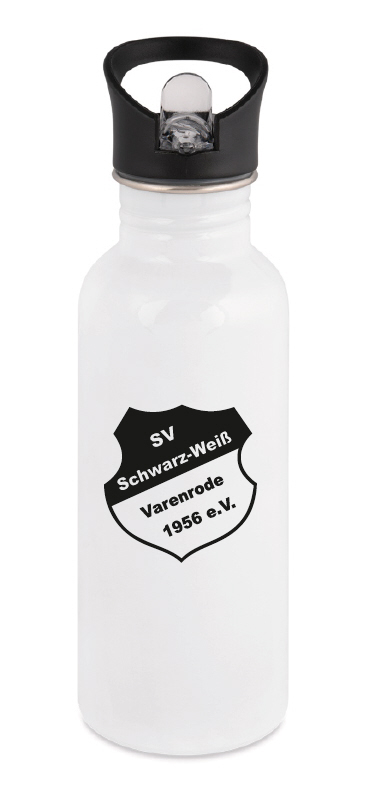 Schwarz-Weiß Varenrode Trinkflasche