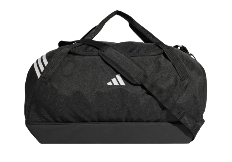 Adidas Tiro Tasche mit Bodenfach Schwarz L