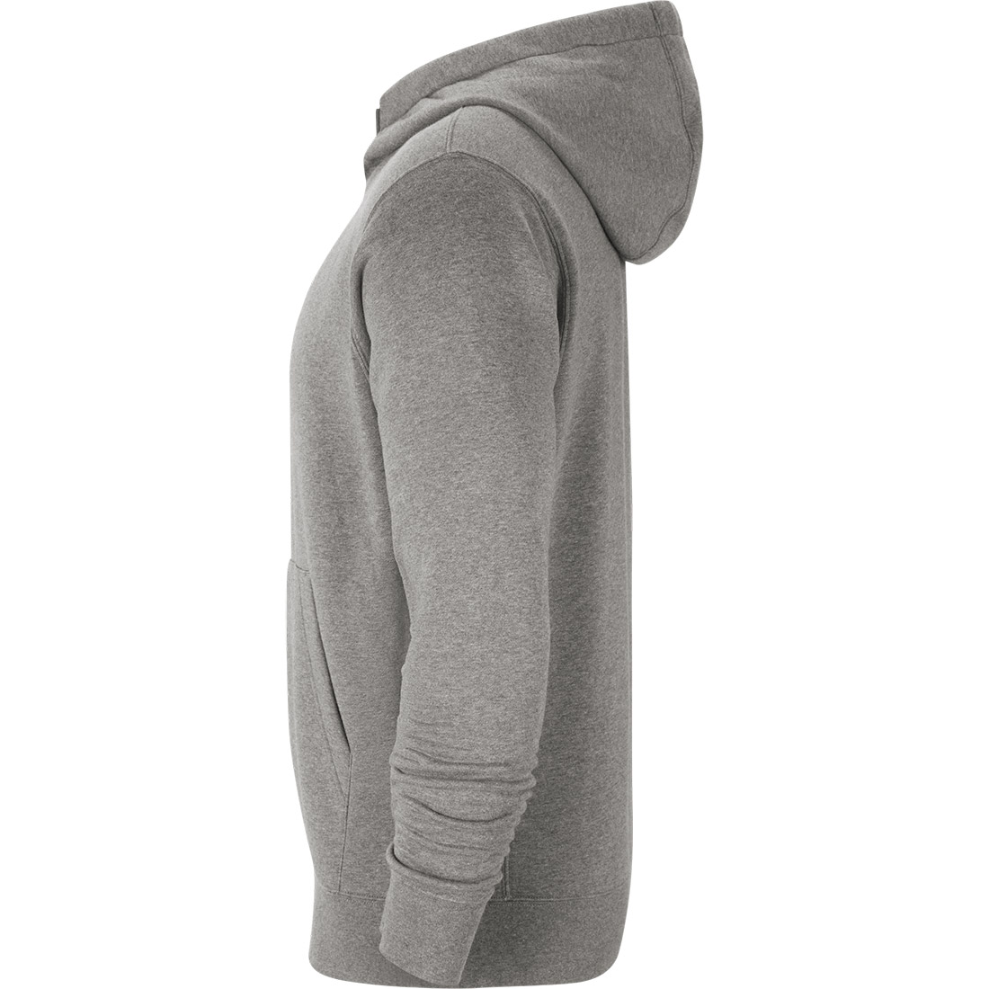 Nike Kinder Full Zip Fleece Hoodie Park 20 grau-schwarz