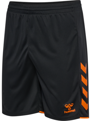 Hummel hmlCORE 2.0 Shorts Herren schwarz/orange tiger