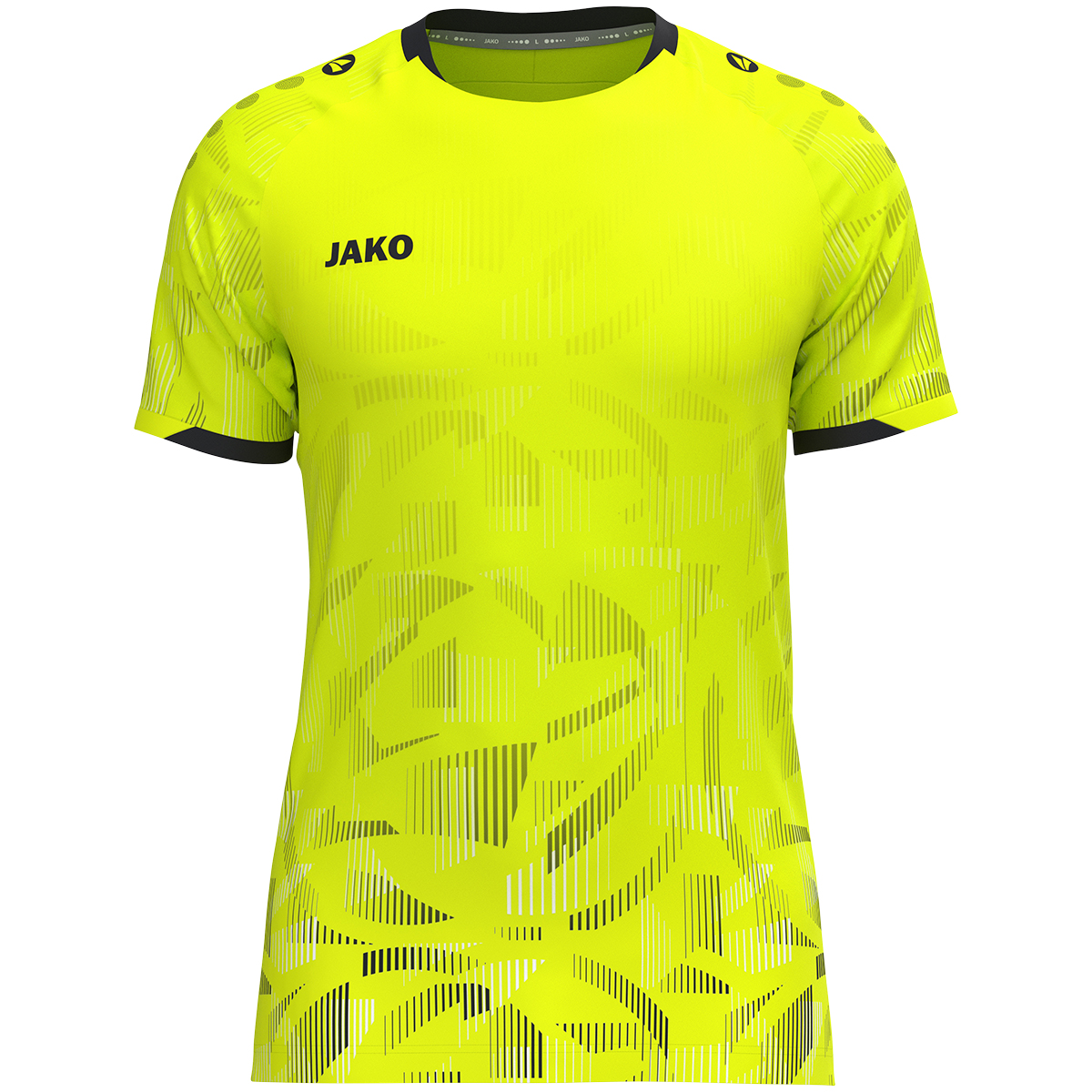 Jako Trikot Sonic KA Kinder neongelb/schwarz/weiß