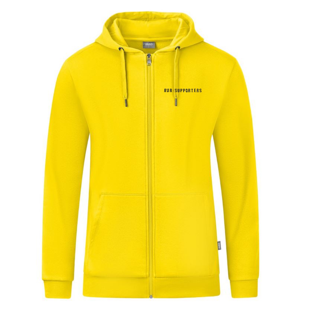 BVB Supporters Sweatjacke Organic gelb