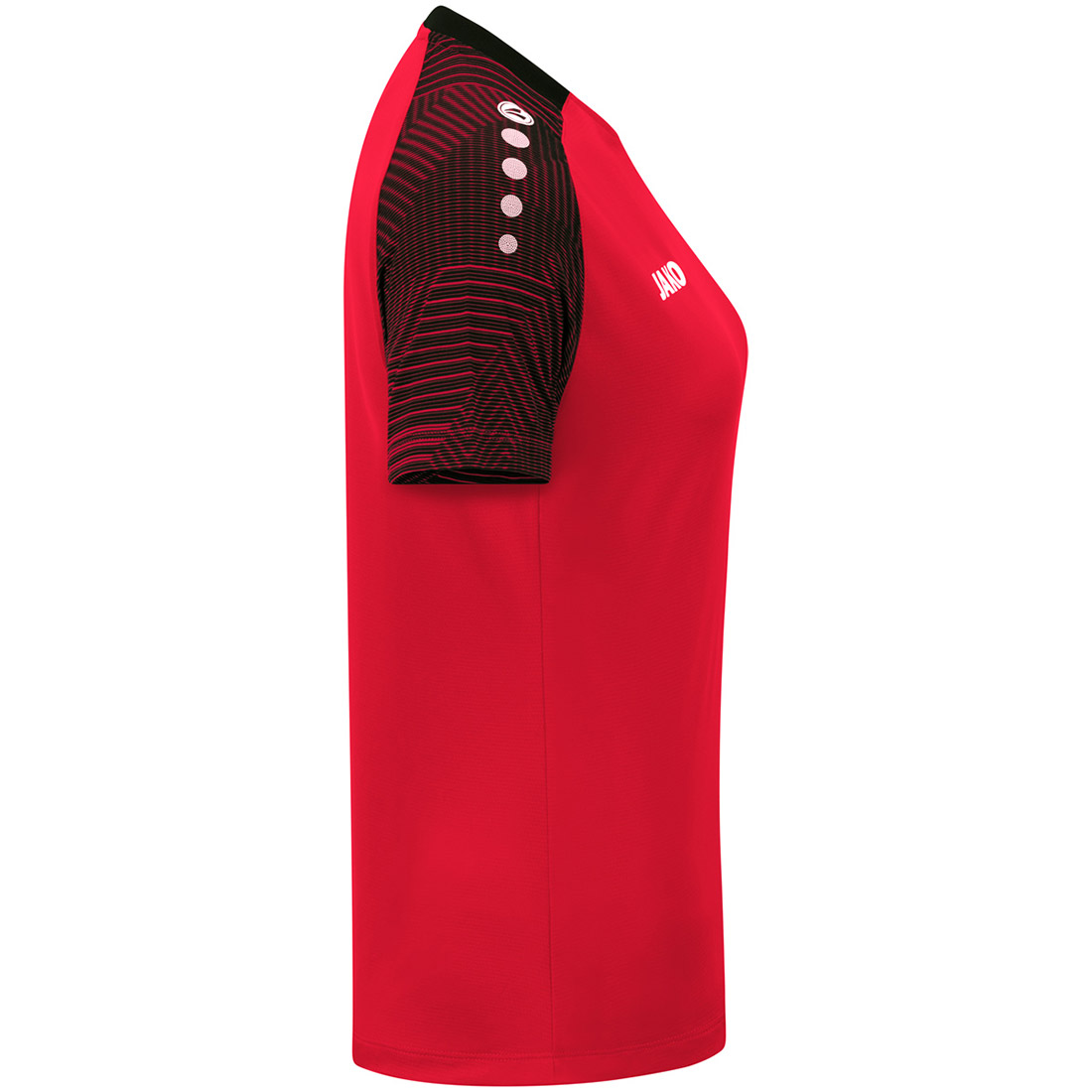 Jako Damen T-Shirt Performance rot-schwarz