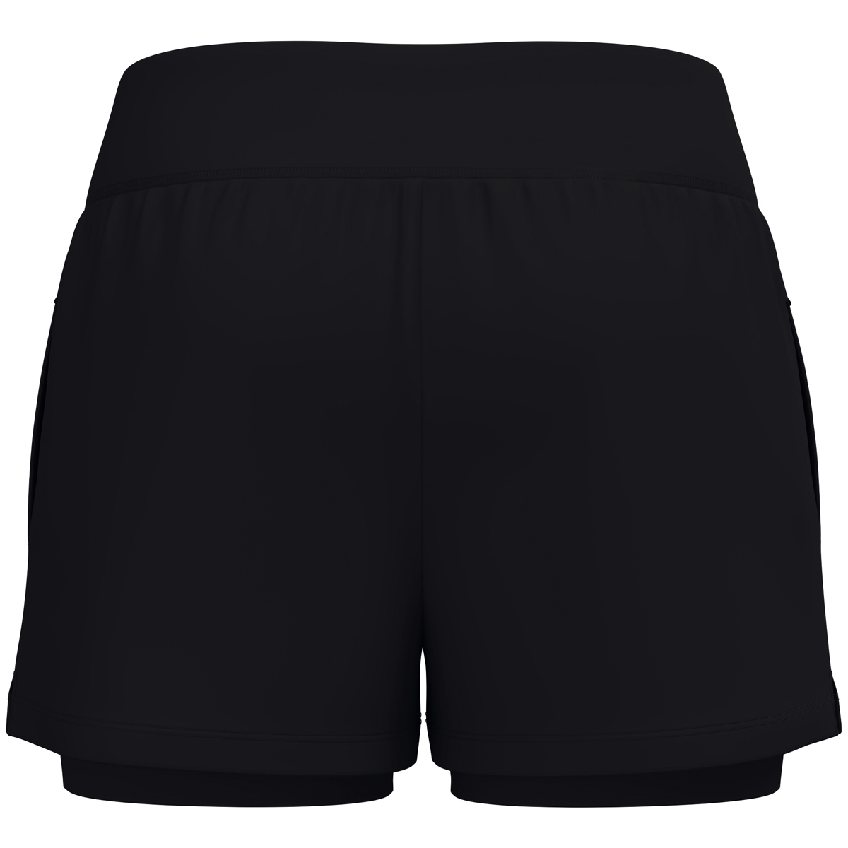Jako 2-in-1 Short One Damen schwarz