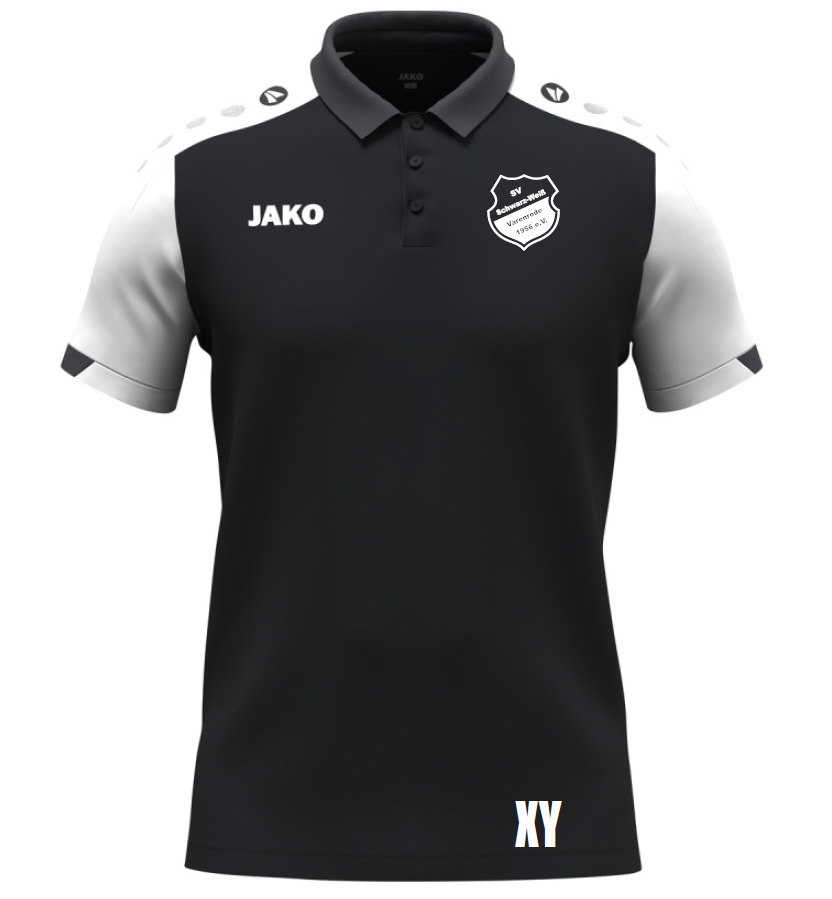 Schwarz-Weiß Varenrode Polo Dynamic