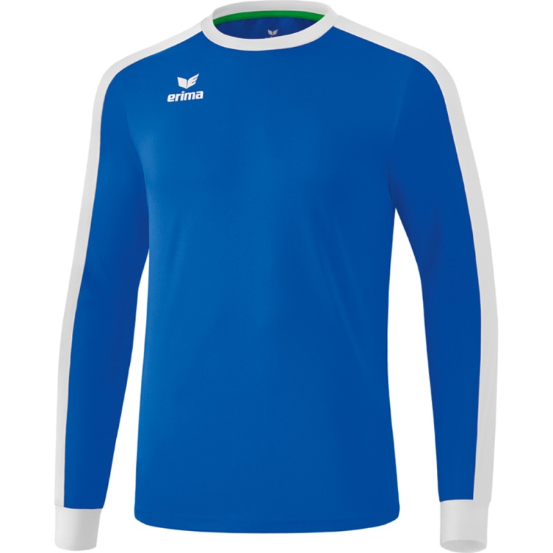 Erima Herren Langarm Trikot Retro Star blau-weiß