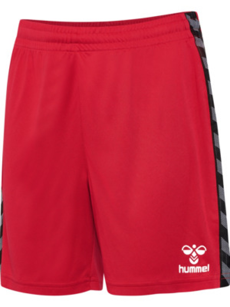Hummel Hmlauthentic 24 PL Kinder Shorts rot