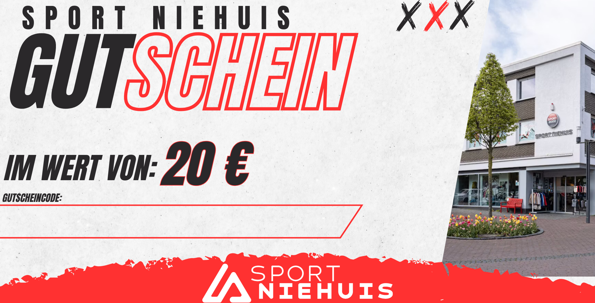 Geschenkgutschein 20 €