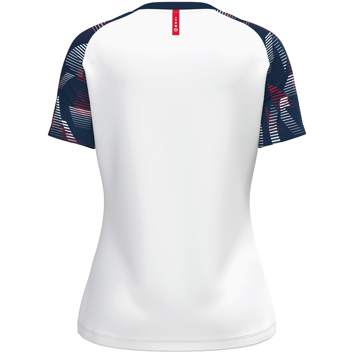 Jako T-Shirt Sonic Damen weiß/marine/rot