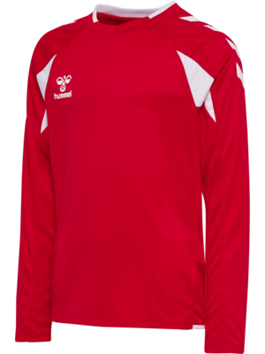 Hummel hmlCORE 2.0 Trikot Langarm Kinder true red/weiß