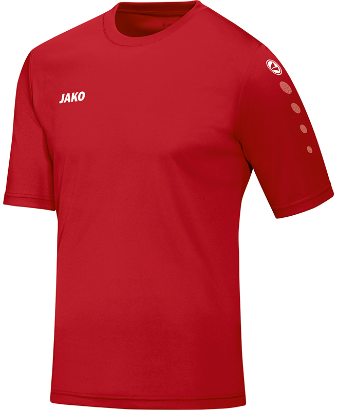 Jako Team Kurzarm Trikot rot