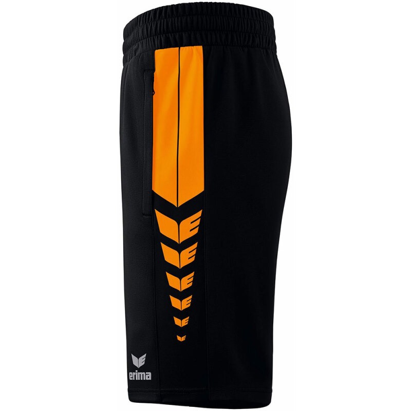 Erima Kinder Training Shorts Six Wings schwarz-orange