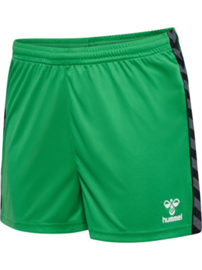 Hummel Hmlauthentic 24 PL Damen Shorts grün