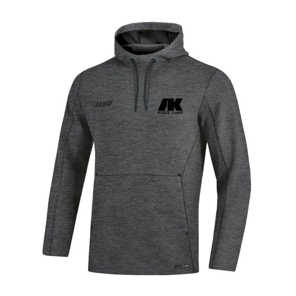 Kurze GmbH Damen Kapuzensweat Premium Basics anthrazit