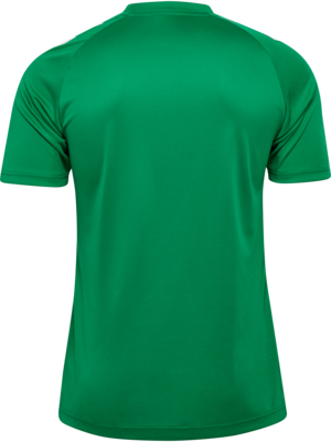 Hummel hmlMATCH Striped Trikot jelly bean/weiß