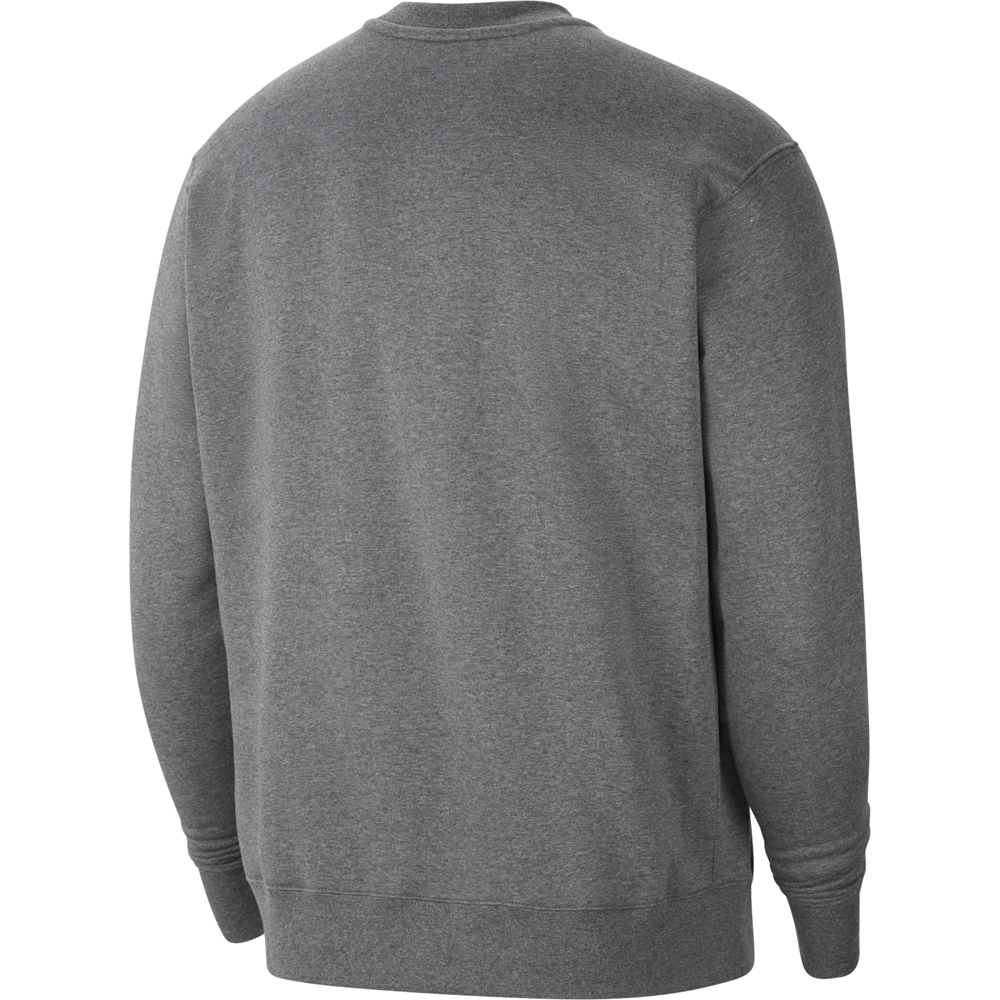 Nike Kinder Fleece Sweatshirt Crew Park 20 grau-weiß